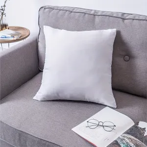 1pc Luxurious White Bounce Back Pillow Cushion Core - Plush Filling, Soft Touch, Ergonomic Design, Perfect for Sofa, Car Seat, Home Interior Decor, Enhance Comfort and Support