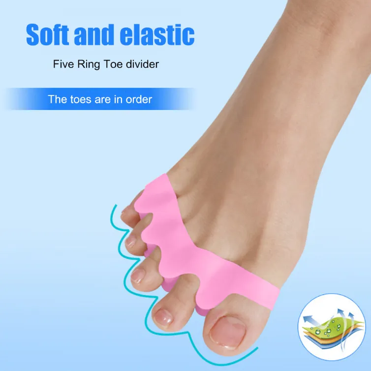 6Pcs = 3Pairs Protective Toe Separator Bunion For Shoes Suitable Bunion Corrector