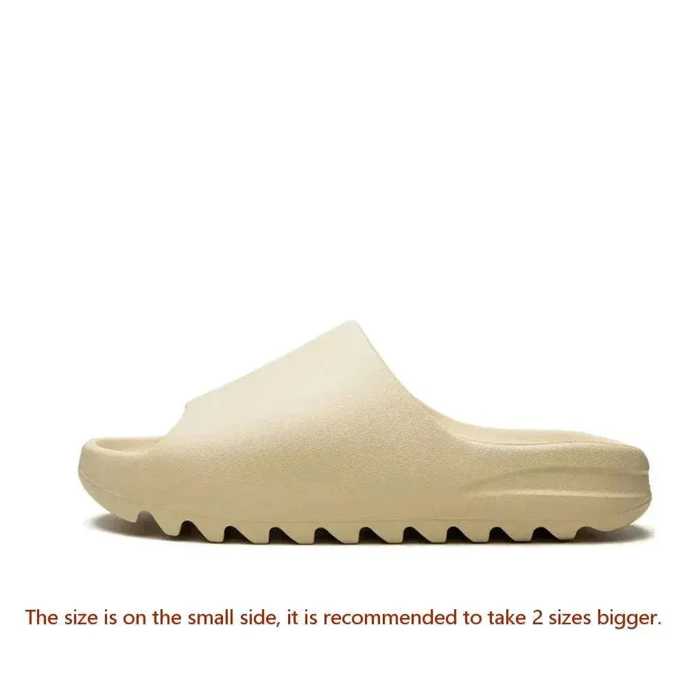 Adidas Black Yeezy Slide Men's Women's Fashion Slippers Soft Cushioned Comfort Sandals