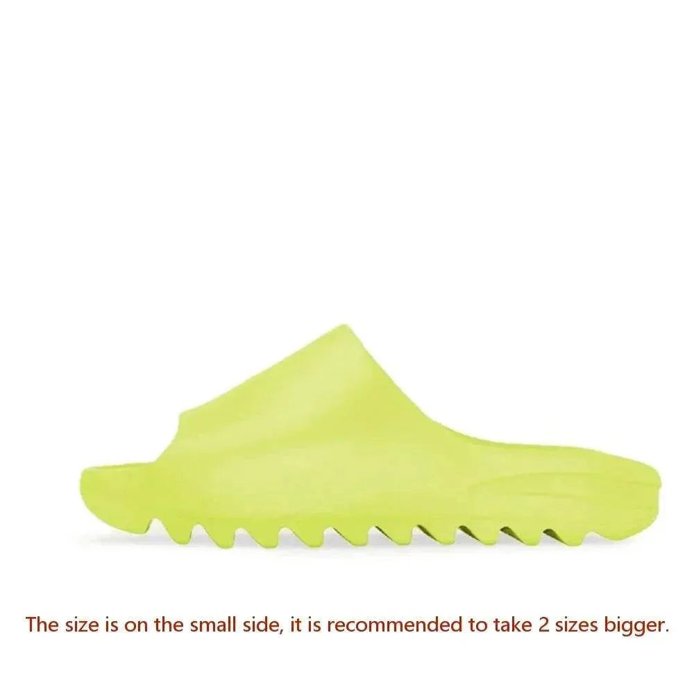Adidas Black Yeezy Slide Men's Women's Fashion Slippers Soft Cushioned Comfort Sandals