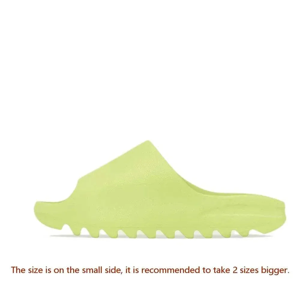 Adidas Black Yeezy Slide Men's Women's Fashion Slippers Soft Cushioned Comfort Sandals
