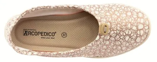 ARCOPEDICO L14 Liho White Ladies Slip On Shoe
