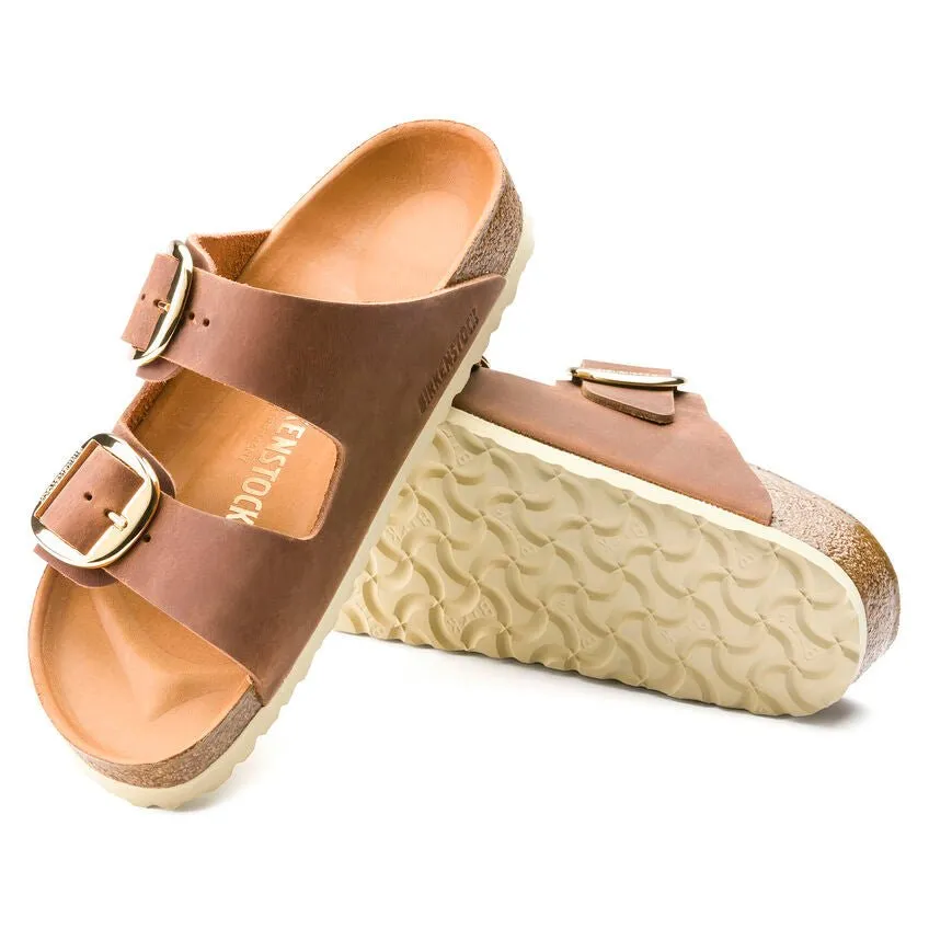 Birkenstock Arizona Big Buckle - Cognac Oiled Leather
