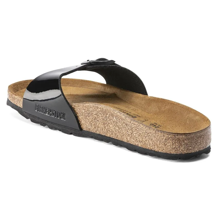 Birkenstock - Madrid Birko-Flor Patent Black N 40303