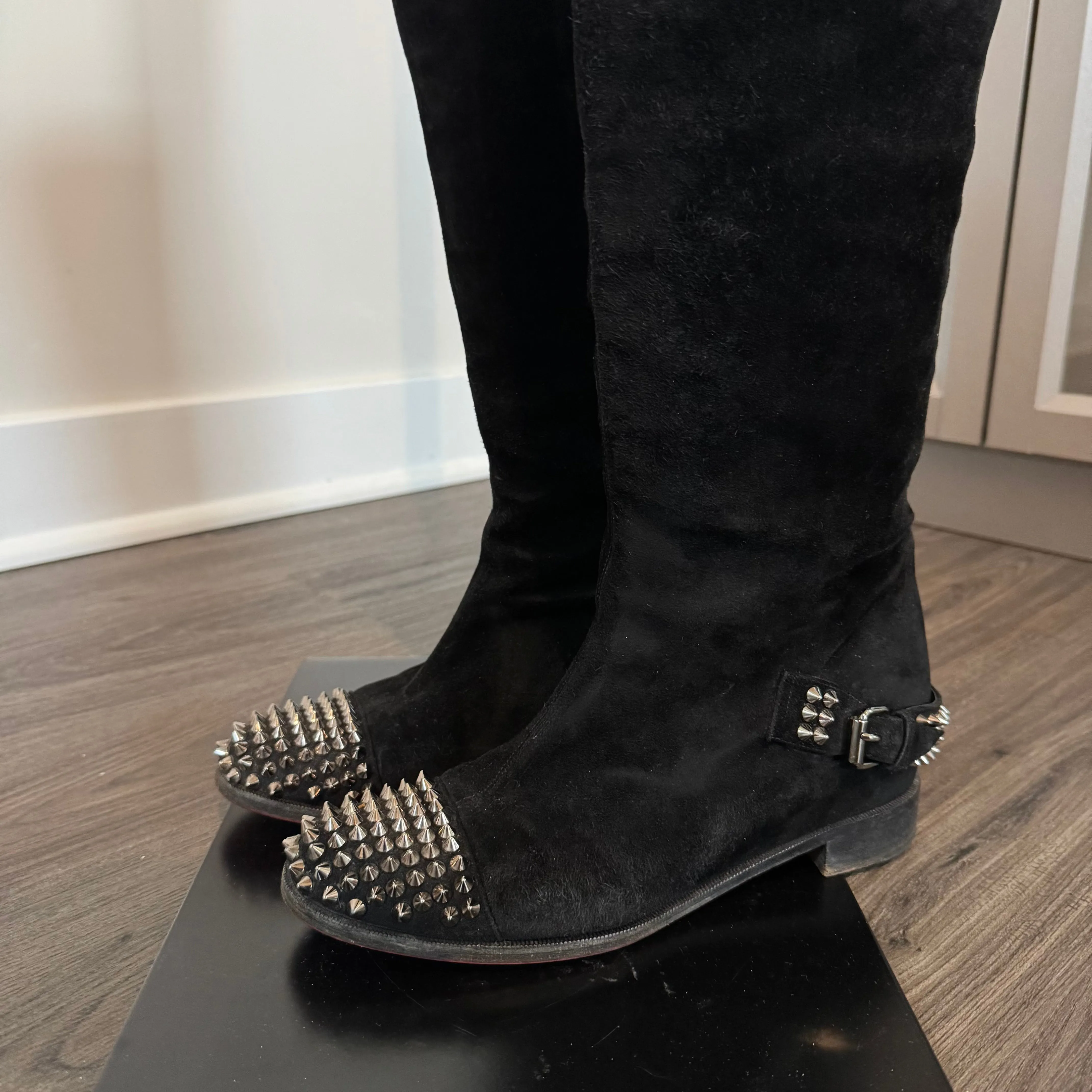 Christian Louboutin Egoutina Riding Boots