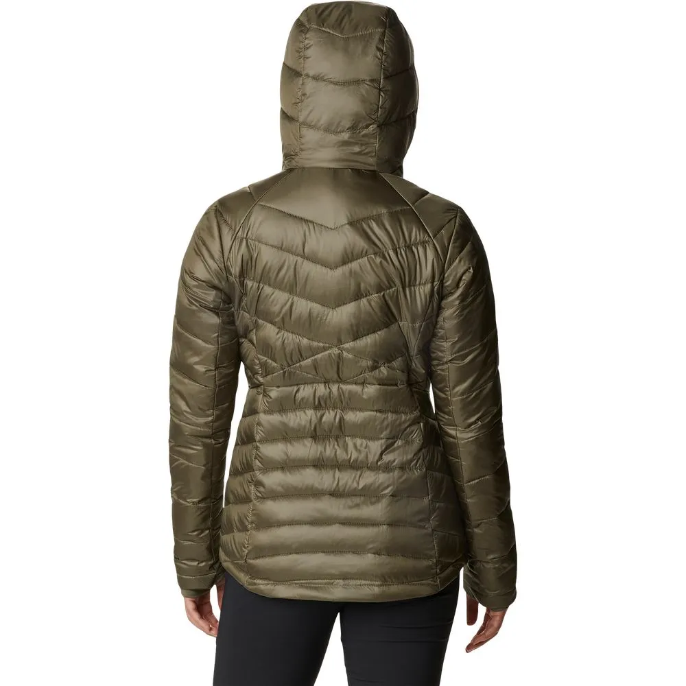 Columbia Joy Peak Hooded Jacket for Ladies - Stone Green - 1X