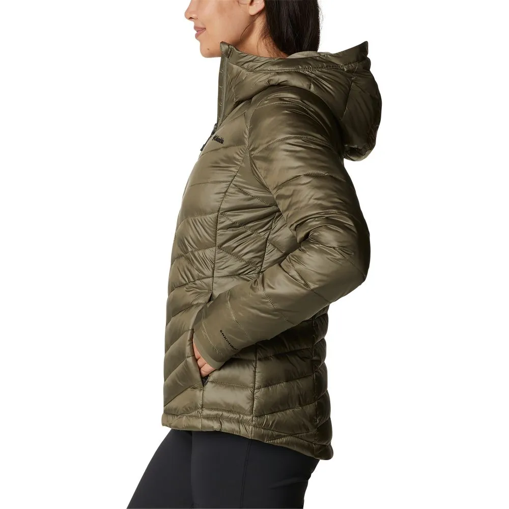 Columbia Joy Peak Hooded Jacket for Ladies - Stone Green - XL
