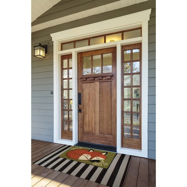 Cozy Fox 18" x 30" Coir Doormat