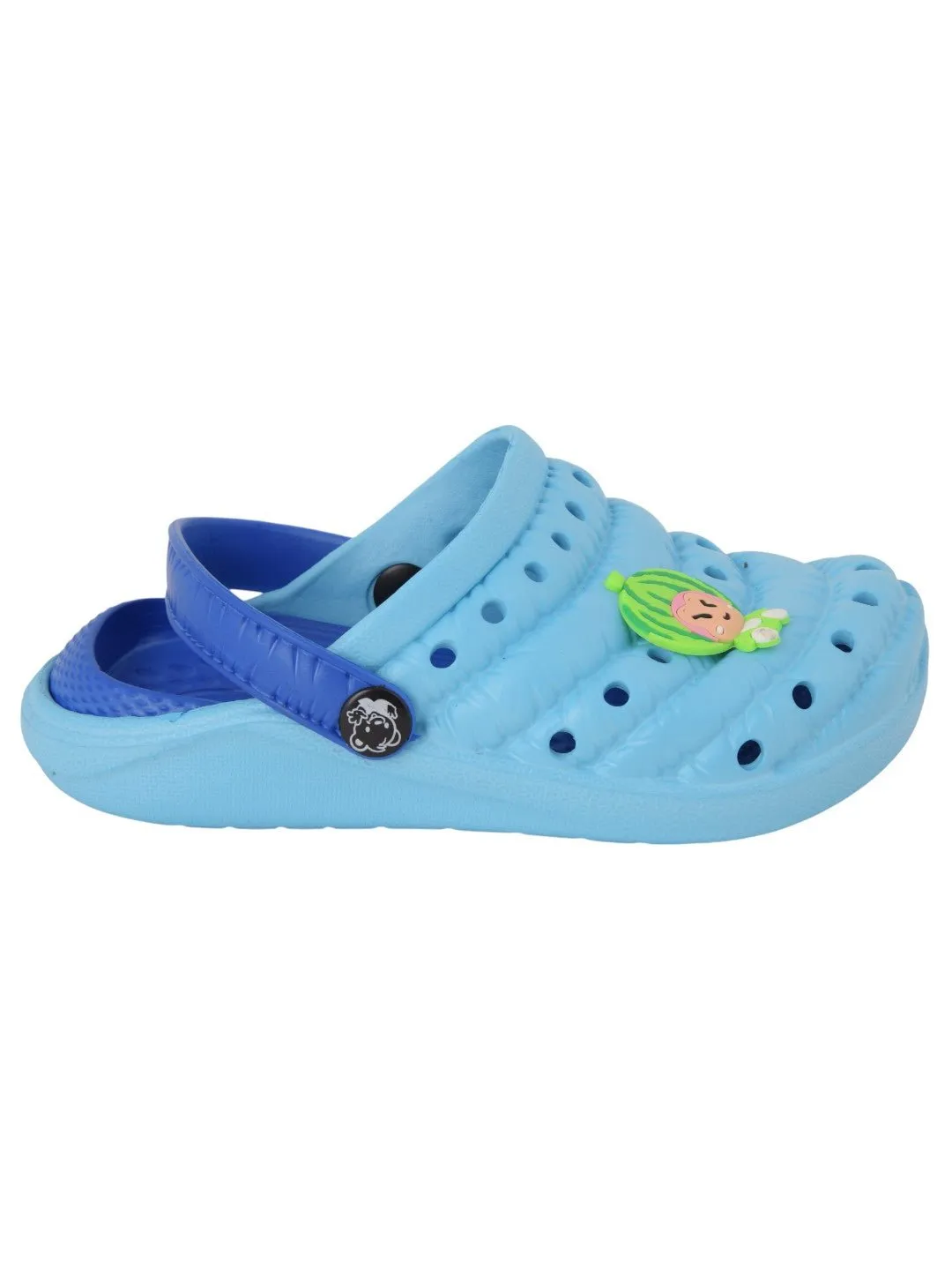 Cute Watermelon-Themed Clogs for Boys - Blue