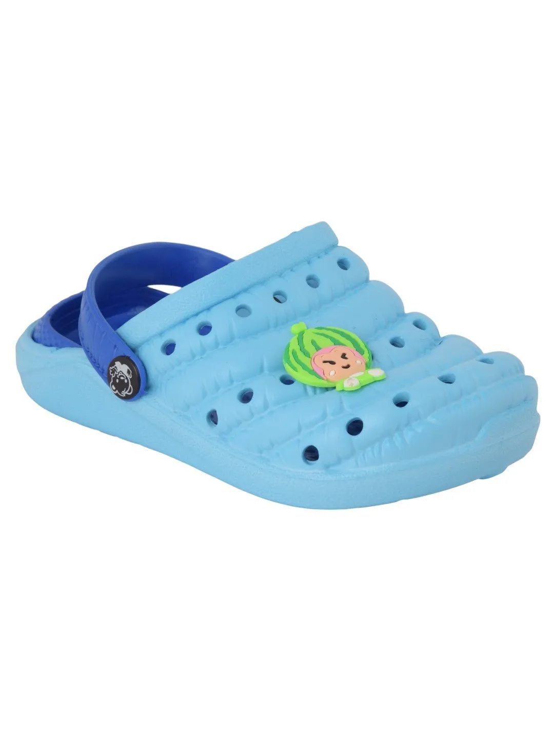 Cute Watermelon-Themed Clogs for Boys - Blue