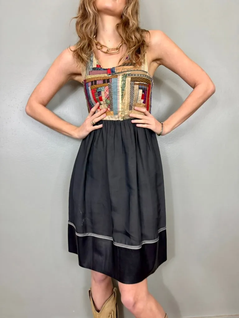 Derek Lam, reworked dress with patchwork top