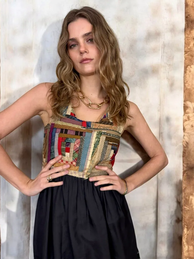 Derek Lam, reworked dress with patchwork top
