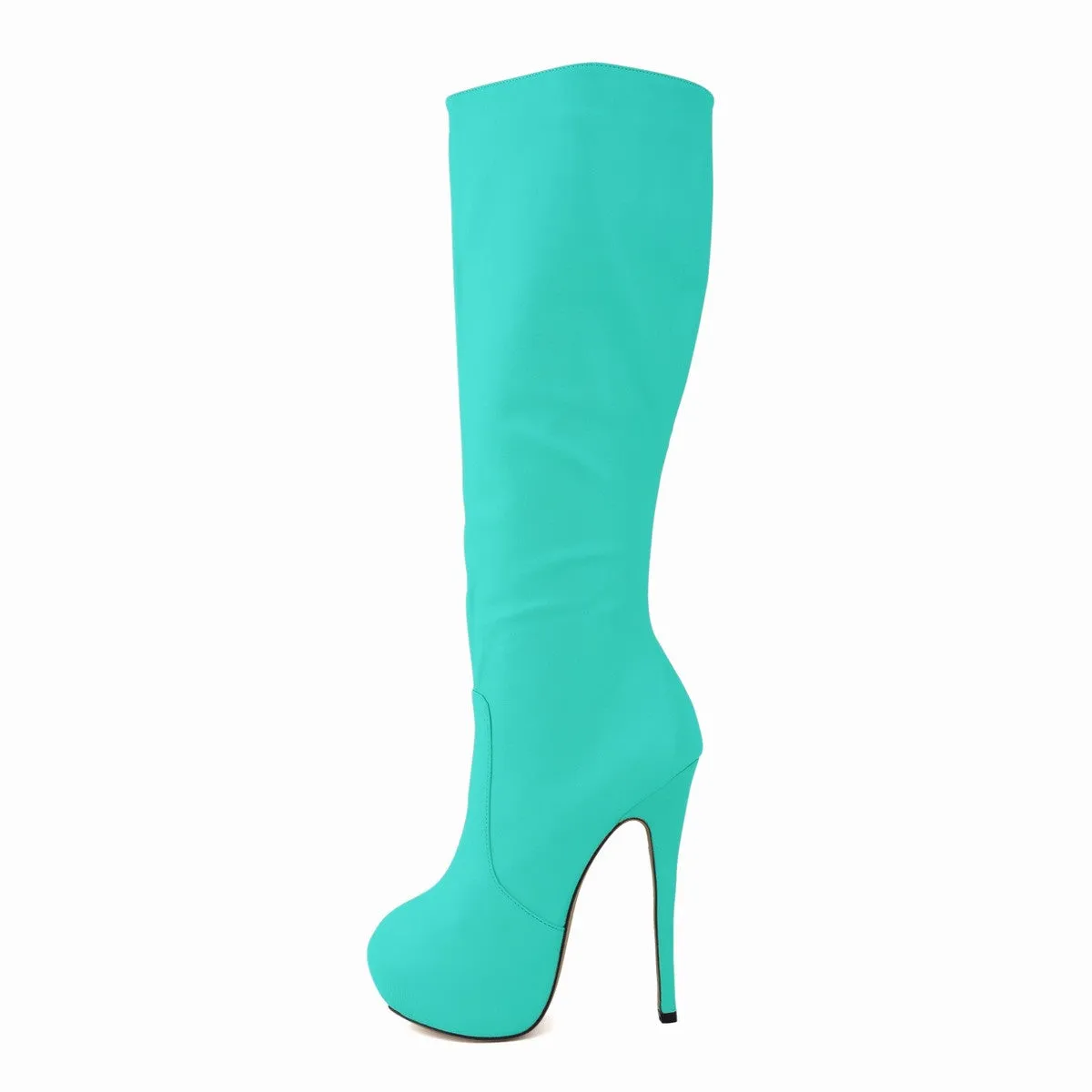 Fashion High Platform Round Head Knee-High Boots