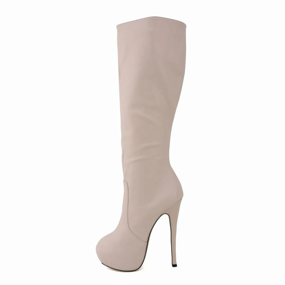 Fashion High Platform Round Head Knee-High Boots