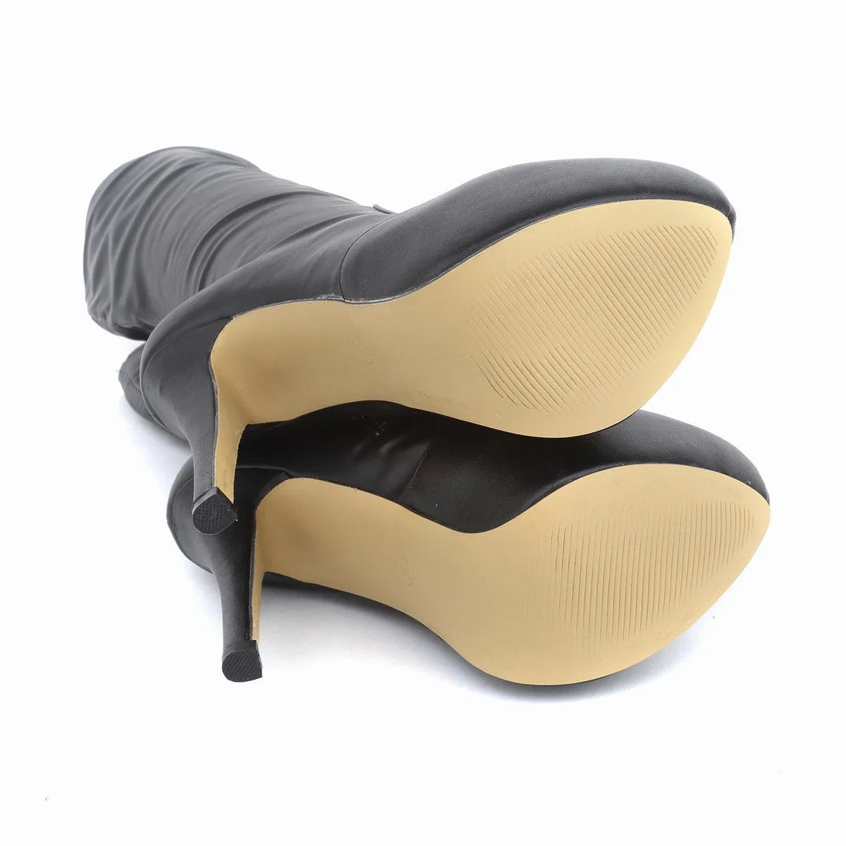 Fashion High Platform Round Head Knee-High Boots