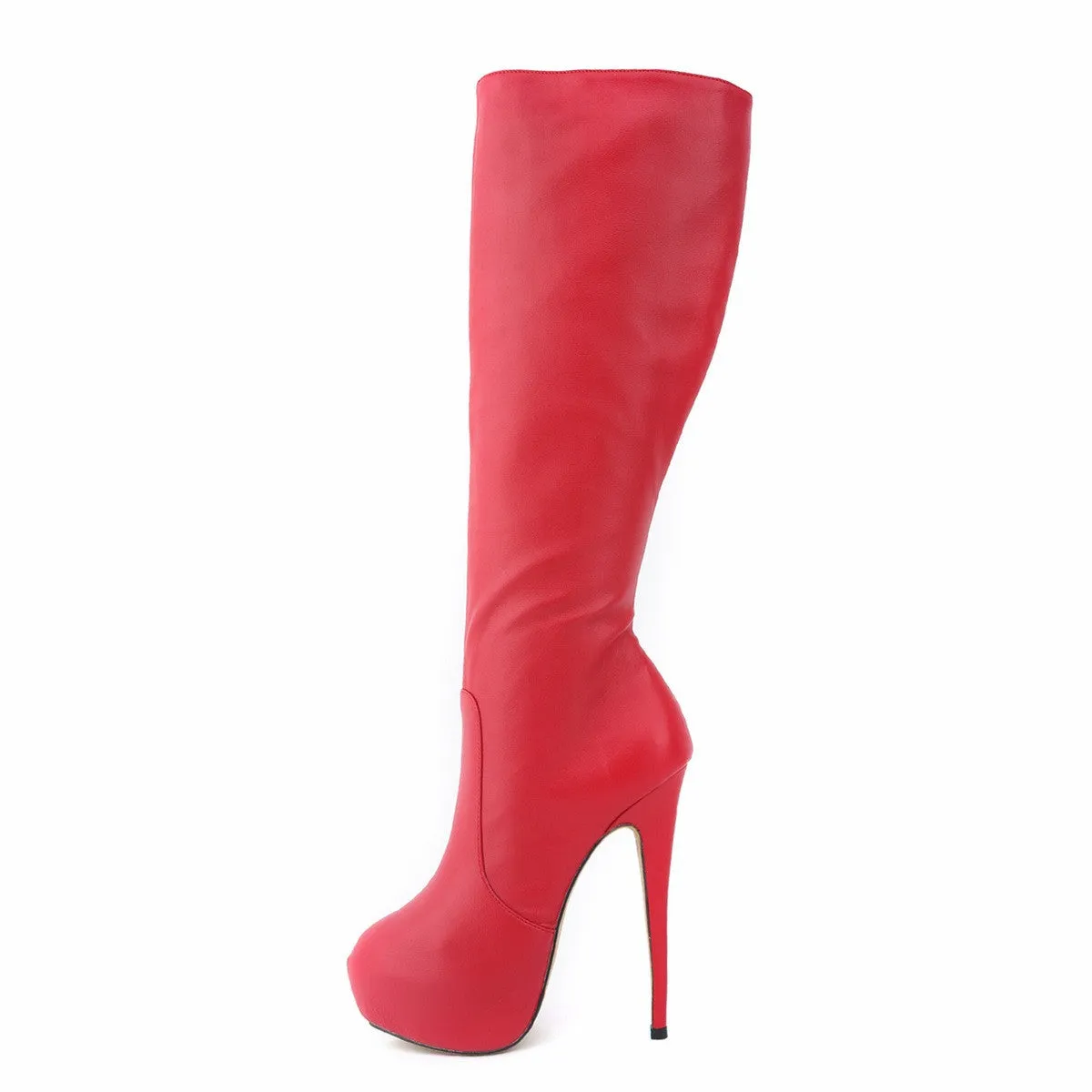 Fashion High Platform Round Head Knee-High Boots