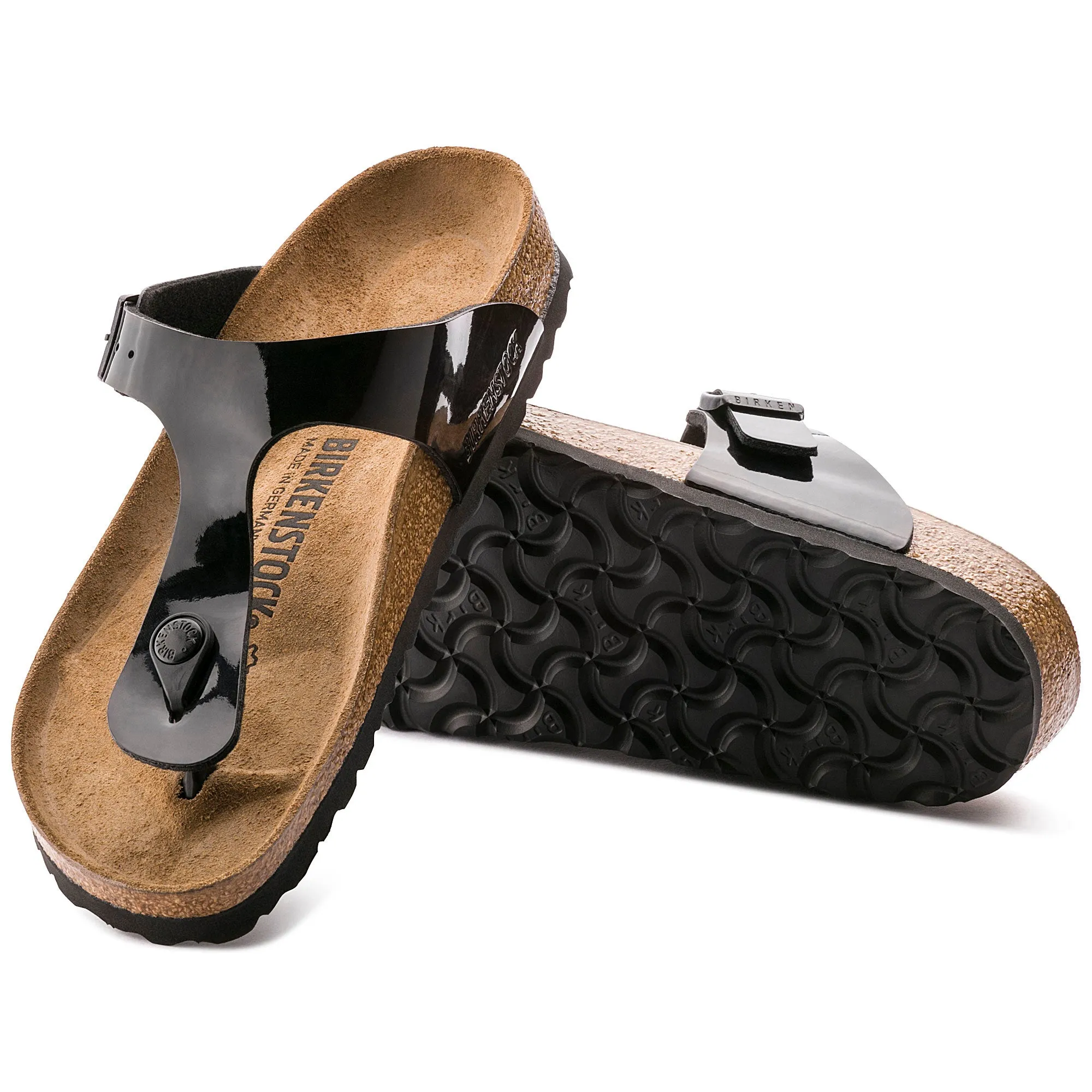 Gizeh Birko-Flor Patent Black Patent