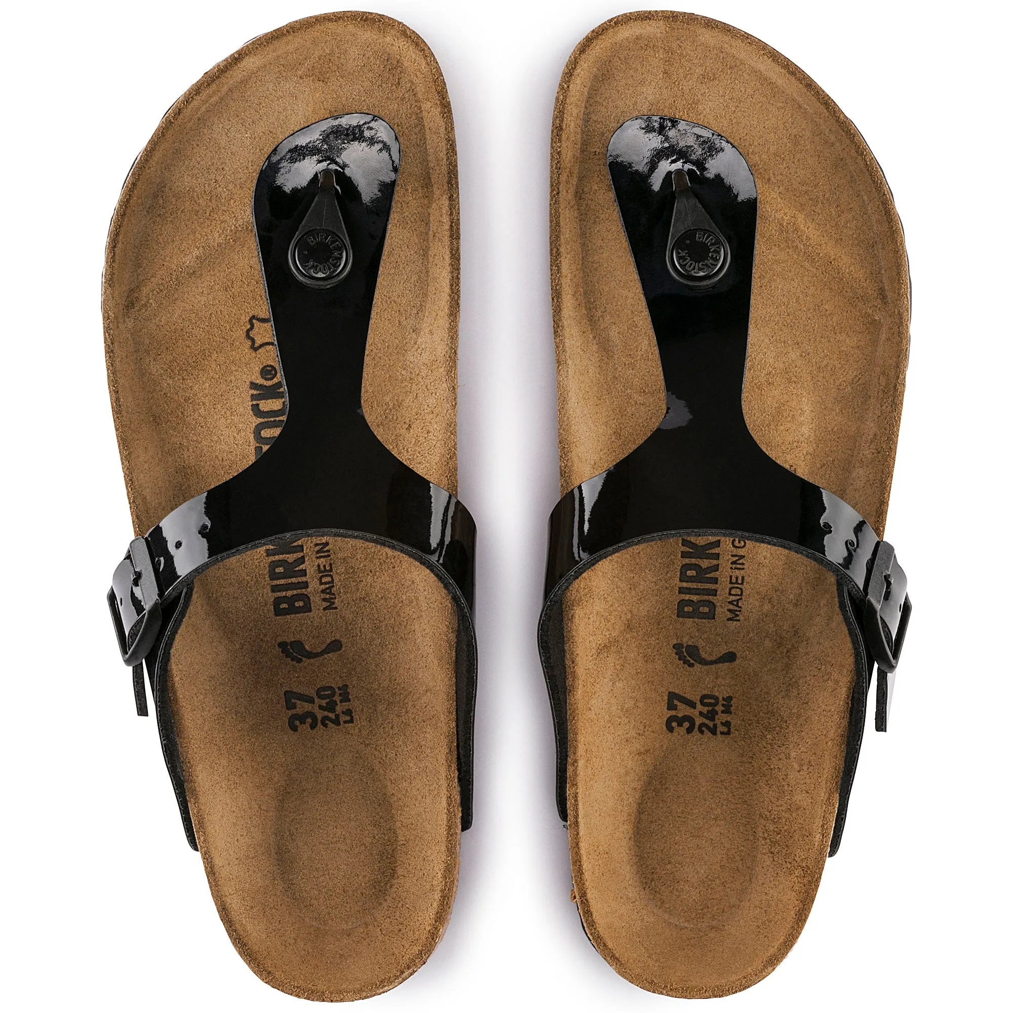 Gizeh Birko-Flor Patent Black Patent
