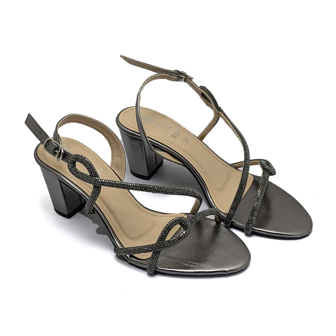 Grey Fancy Sandal