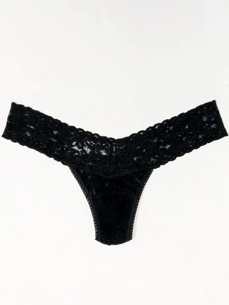 Hanky Panky Signature Lace Low Rise Thong - Red