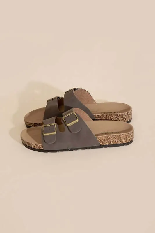 MARS-1 Arizona Style Buckle Strap Slides Eva Sole Sandals