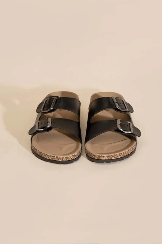 MARS-1 Arizona Style Buckle Strap Slides Eva Sole Sandals