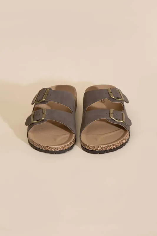 MARS-1 Arizona Style Buckle Strap Slides Eva Sole Sandals