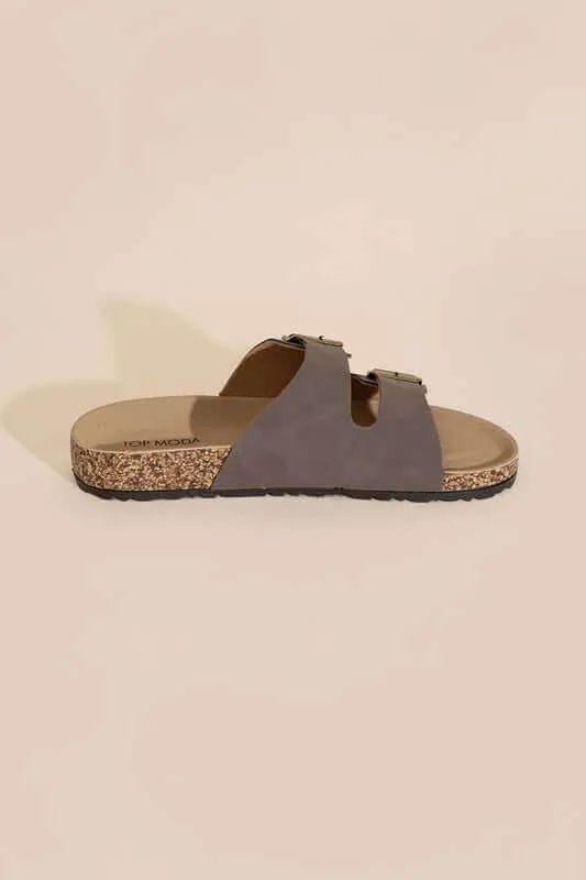 MARS-1 Arizona Style Buckle Strap Slides Eva Sole Sandals