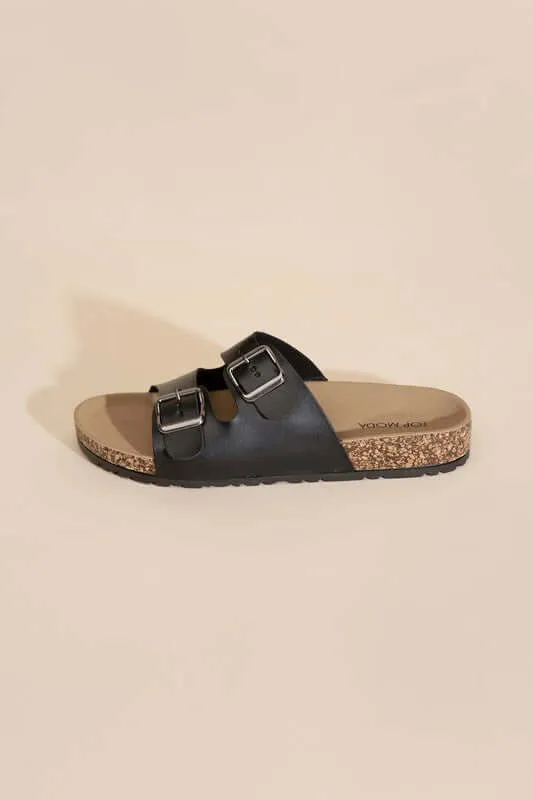 MARS-1 Arizona Style Buckle Strap Slides Eva Sole Sandals