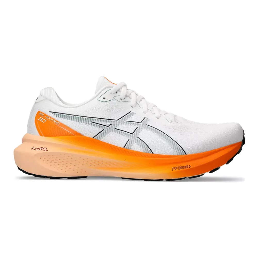 Men's Asics Gel-Kayano 30, White/Ocean Haze, 13 D Medium