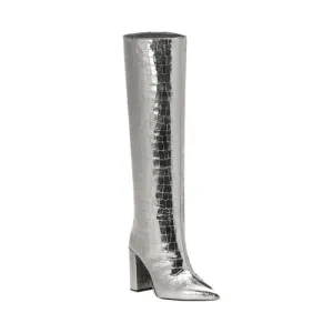 OKANA Patent Leather Knee High Boots