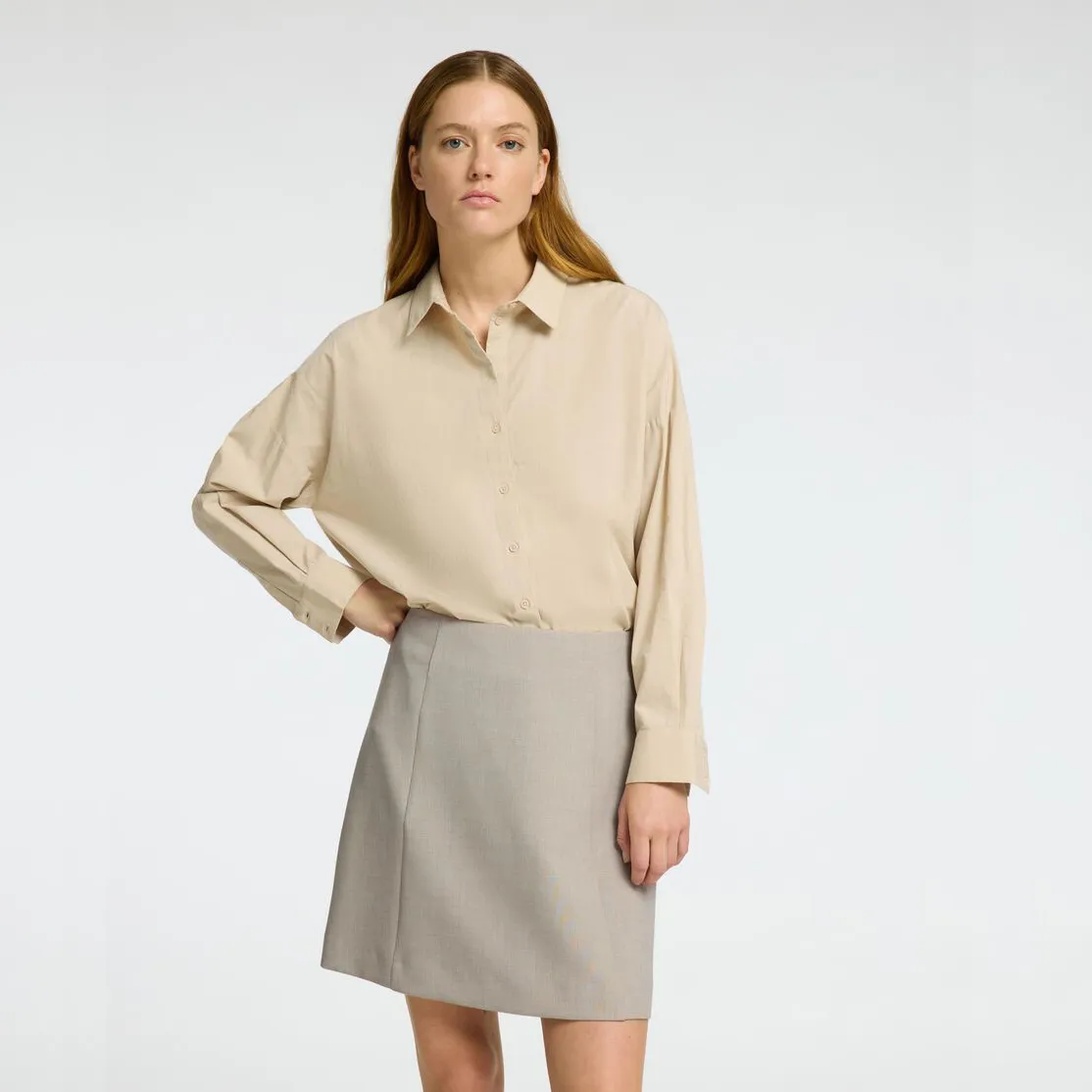 Selected Rita Mini Skirt, Island Fossil