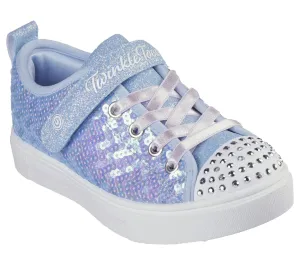 Skechers: Kids Twinkle Sparks Sneakers in Sequin Party