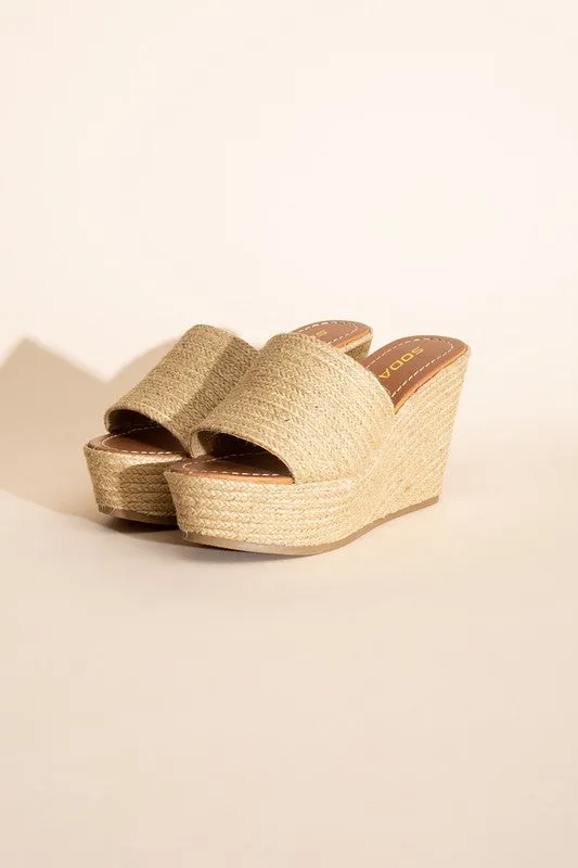 Summer | Wedge Platform Heels