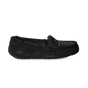 UGG Ansley Stud II Black Slippers - Women's