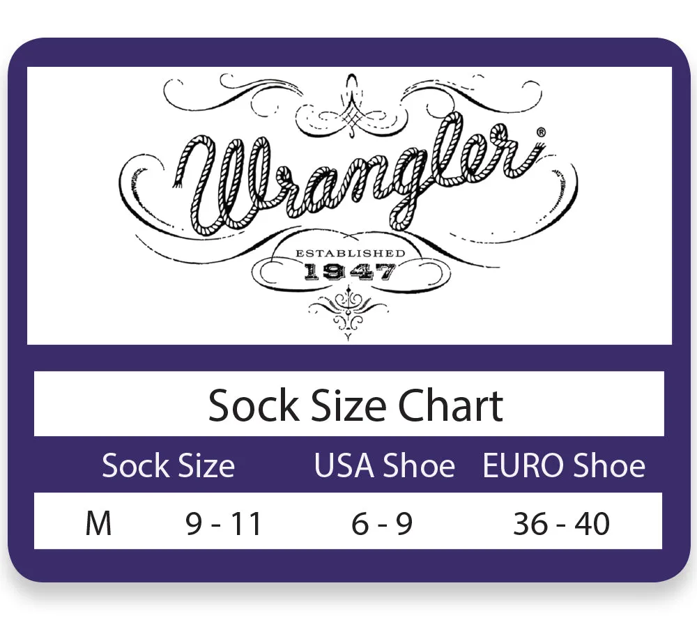 Wrangler Ladies Angora Aztec Knee High Socks 1 Pair
